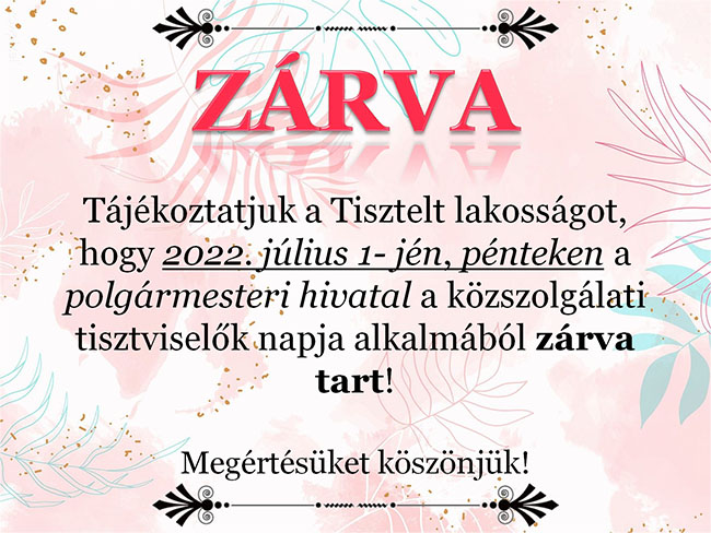 hivatalzarva