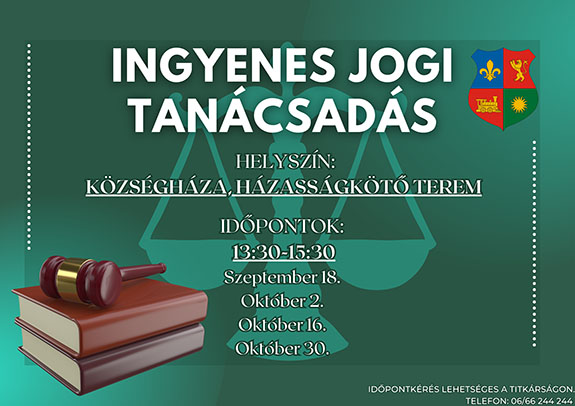 Ingyenes jogi tanácsadás